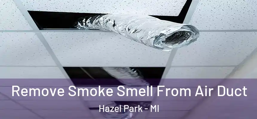  Remove Smoke Smell From Air Duct Hazel Park - MI